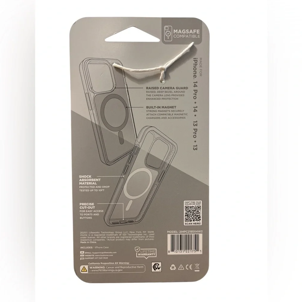 Incipio Velo Clear Case for iPhone 14 Pro